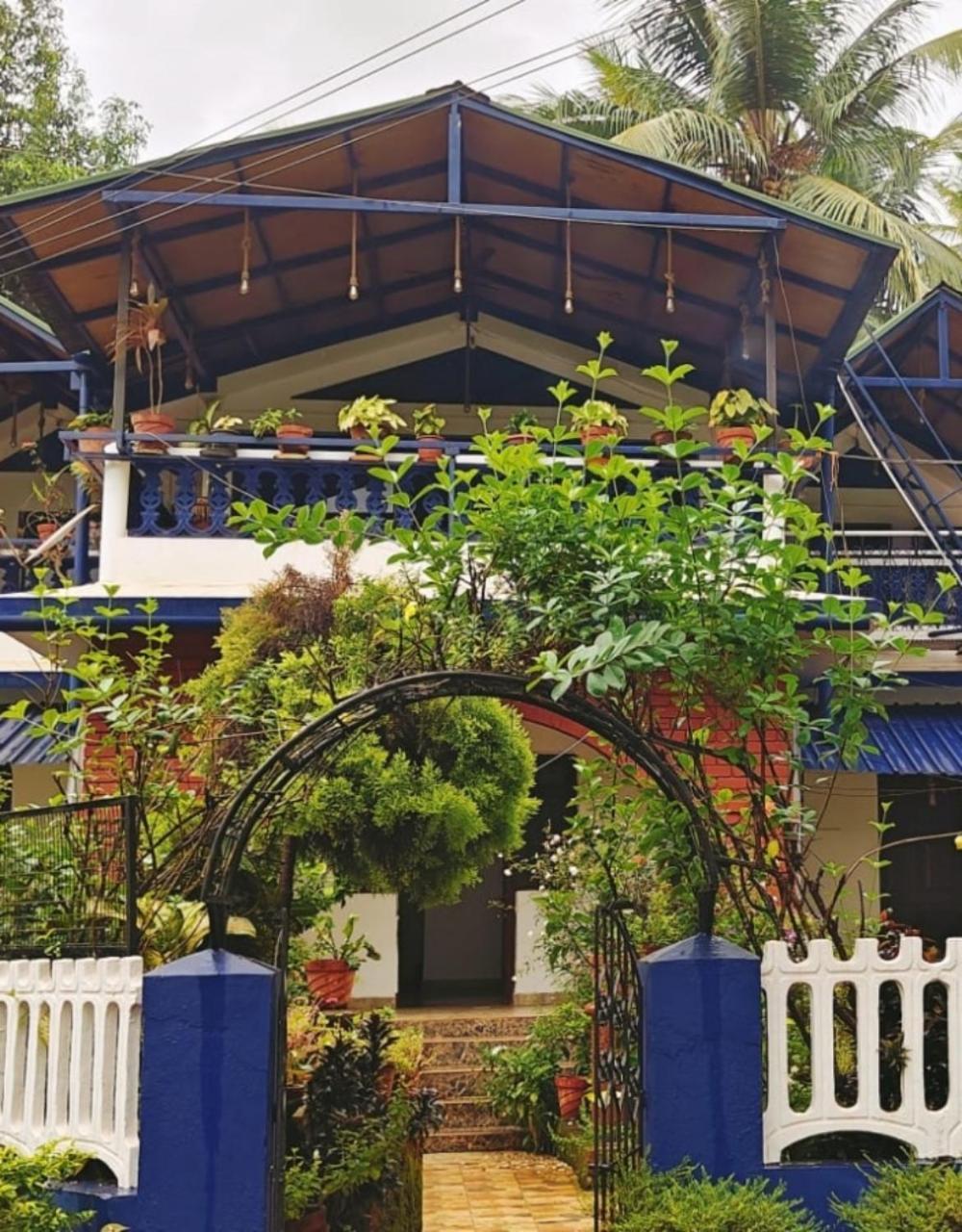 Curlies Blue House Villa Anjuna Eksteriør bilde